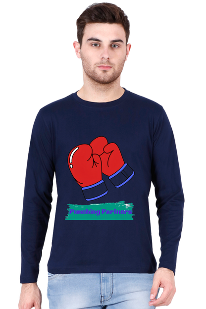 Make a Statement with Bluelander's Cotton Full Sleeve T-Shirts: Stand Out in Every Crowd!