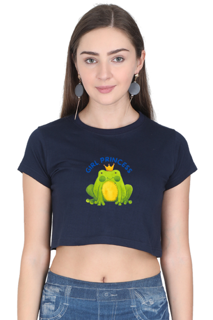 Crop & Shine: Embrace Effortless Elegance with Bluelander's Cotton Crop Top..