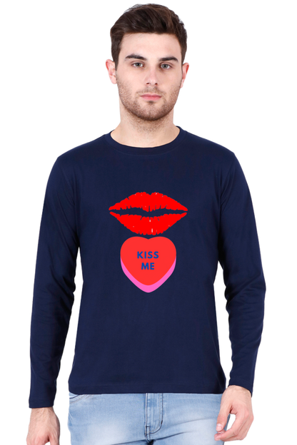 Express Love in Style: Bluelander's Cotton Full Sleeve Tee with Latest Design!