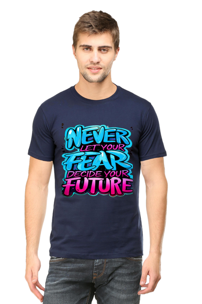 Bluelander Premium Cotton Unisex T-Shirt - Super Combed, Pre Shrunk, Bio Washed, Lycra Ribbed Neck | Power of Love and Fashion