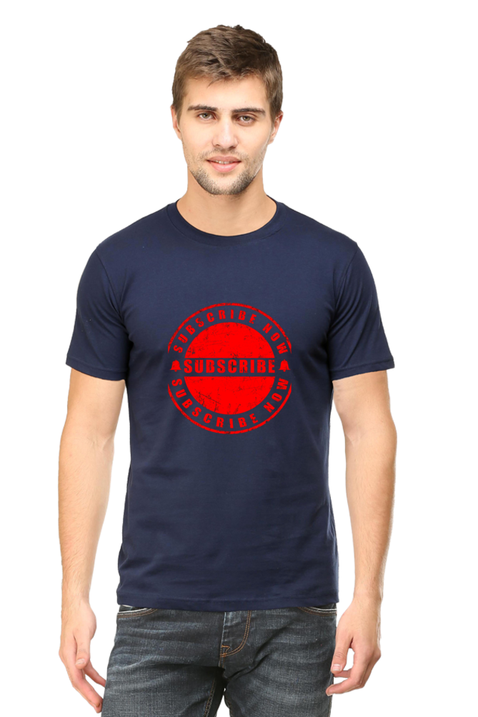 Step Out in Style: Bluelander's Half Sleeve Cotton T-Shirts – Elevate Your Wardrobe with Fashion and Comfort.