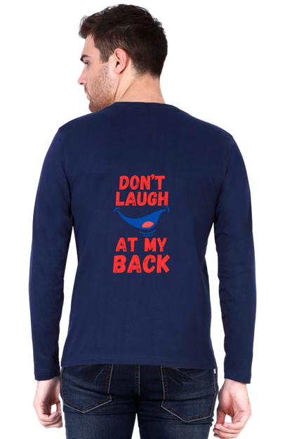 Stand Out in Style: Bluelander Full Sleeve Cotton T-Shirts – Enhanced Back Design for Supreme Comfort and Timeless Elegance.