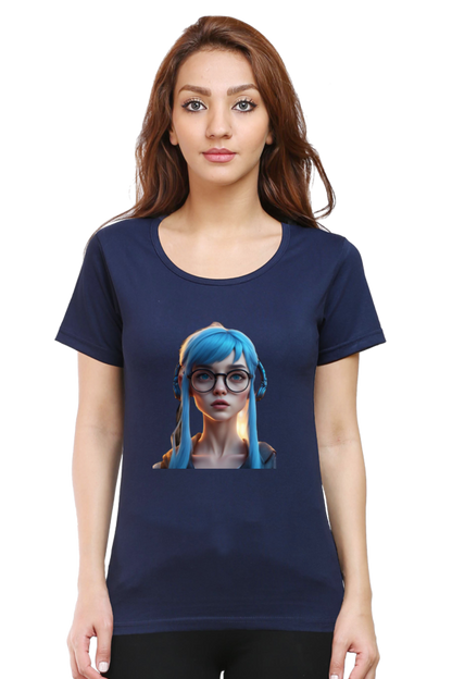 Unveiling Timeless Comfort: Bluelander Cotton Half Sleeve T-Shirts – AI-Enhanced Design, A Fashion Revolution for Our Beautiful Sisters and Moms of India.