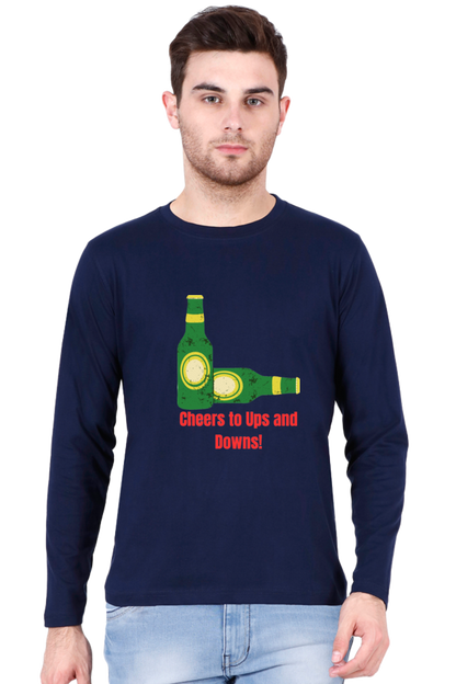 Make Your Weekend Remarkable with Bluelander's Cotton Full Sleeve T-Shirt!