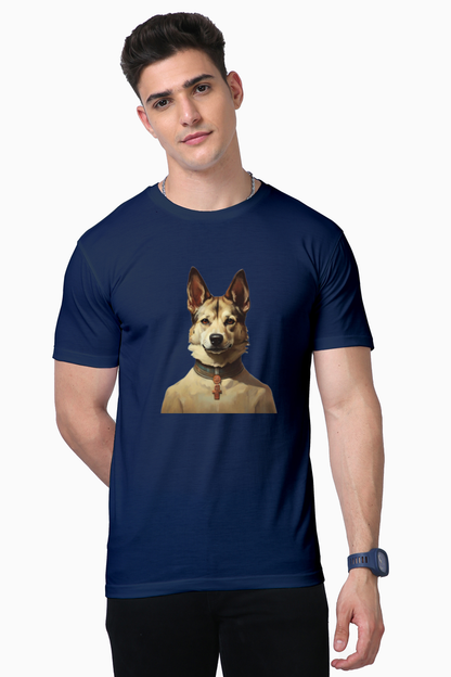 Elevate Your Style and Comfort: Bluelander Supima T-Shirts for a Stylish Stroll with Your Dog, Crafted by Human and AI – Unleashing the Future of Fashion.