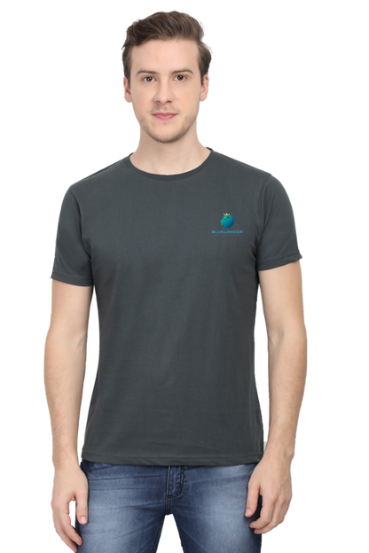 Get Noticed Everywhere You Go with Bluelander's Cotton Half Sleeve T-Shirt!