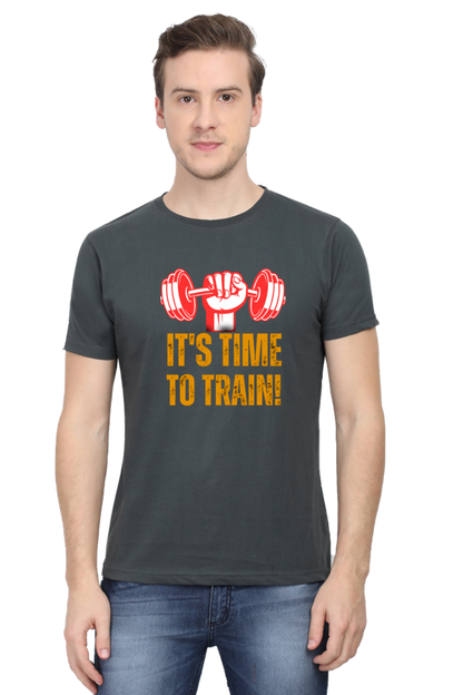 Level Up Your Fitness: Bluelander Cotton Half Sleeve T-Shirts - Supreme Comfort for Your Training Sessions