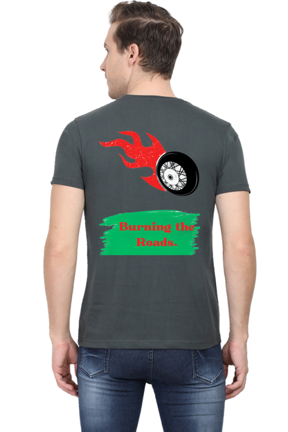 Step into Comfort and Style with Bluelander's Cotton Half Sleeve T-Shirt!