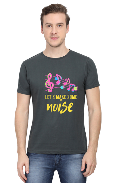 Make Waves in Style: Bluelander Cotton Half Sleeve T-Shirt - Time to Amplify Your Look and Make Some Stylish Noise