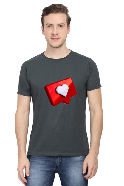 Elevate Your Romance: Fall in Love with Bluelander's Cotton Half Sleeve Tees!