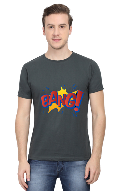 Stand Out with Bluelander's  Cotton Half Sleeve T-Shirt!