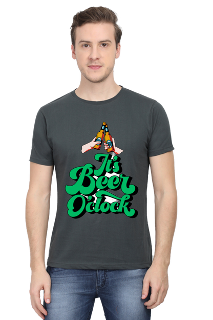 Chase Comfort: Bluelander's Cotton Half Sleeve T-Shirts - Playful Vibes, Endless Comfort!