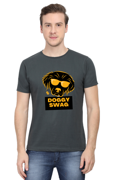 Fashion that Speaks Woofs: Bluelander Cotton Half Sleeve T-Shirts – Unleash Comfort and Style for Dog Devotees.