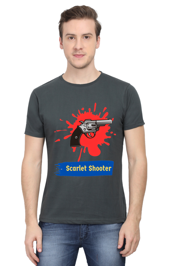Chase Dreams in Style: Bluelander's Half Sleeve Cotton T-Shirts for the Bold and Playful!