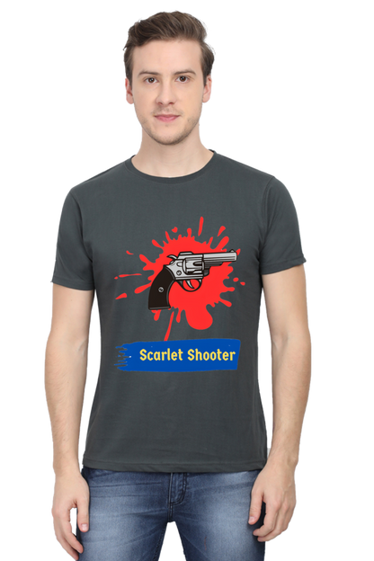 Chase Dreams in Style: Bluelander's Half Sleeve Cotton T-Shirts for the Bold and Playful!