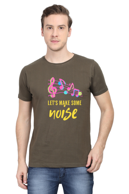 Make Waves in Style: Bluelander Cotton Half Sleeve T-Shirt - Time to Amplify Your Look and Make Some Stylish Noise