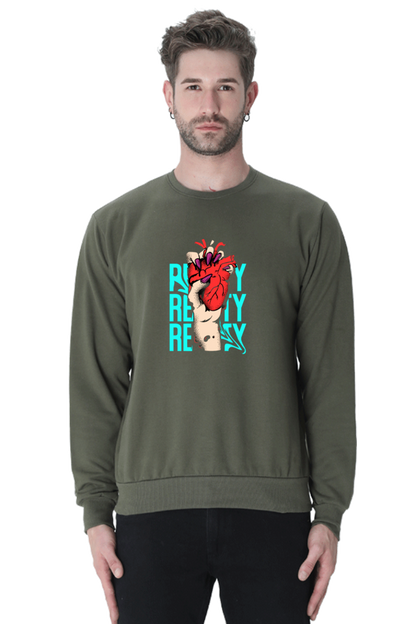 Bluelander sweatshirts: Unleash Style, Power, and Comfort with Our Exclusive Designs.face the reality with style