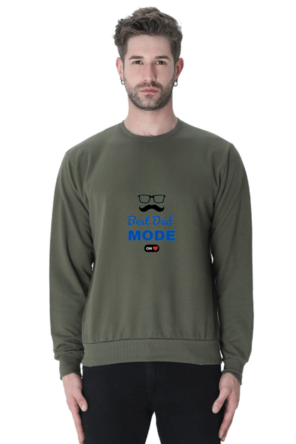 BlueLander Sweatshirts: Activate Best Dad Mode On with Comfort and Style! Perfect for Every Dad's Wardrobe.