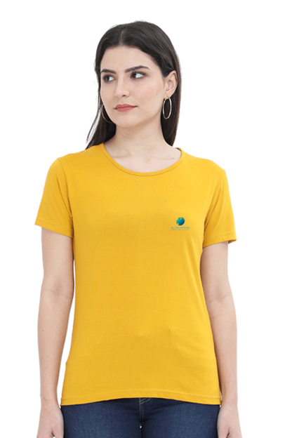 BlueLander's Cotton Half Sleeve T-Shirts: Enhanced Design, Supreme Comfort for Girls and Women – A Sign of Unity in Style and Comfort.