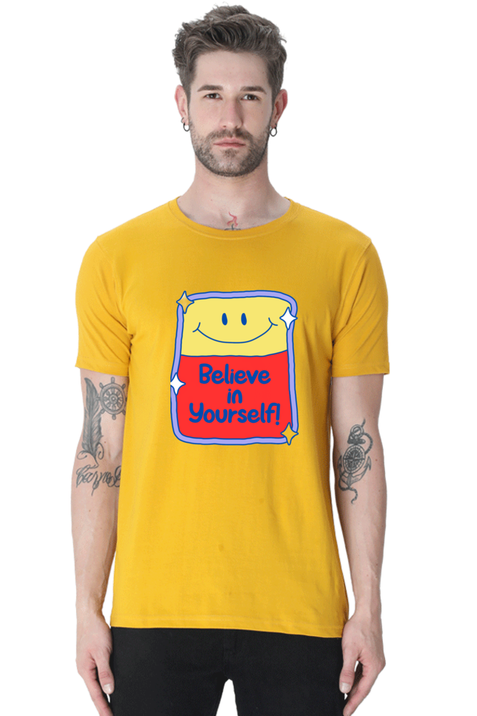 Sleeve Up for Adventure: Let Bluelander's Cotton Half Sleeve Tee Lead the Way!
