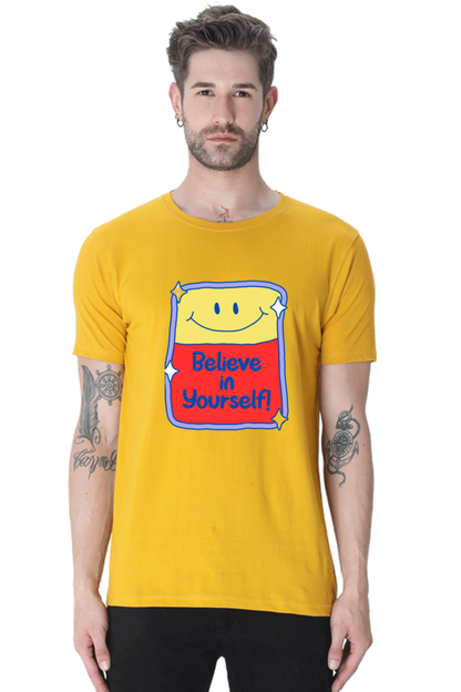 Sleeve Up for Adventure: Let Bluelander's Cotton Half Sleeve Tee Lead the Way!