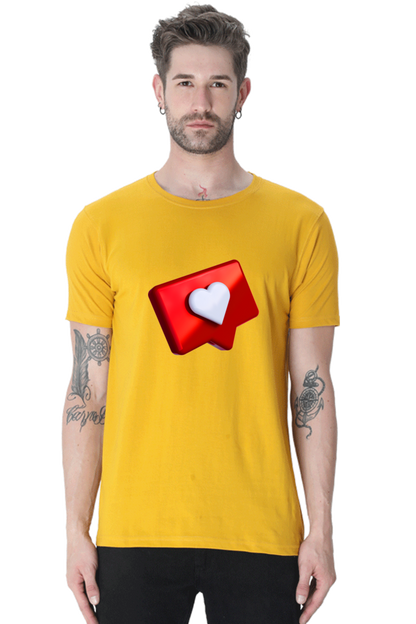 Elevate Your Romance: Fall in Love with Bluelander's Cotton Half Sleeve Tees!