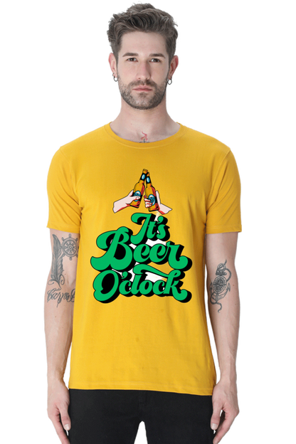 Chase Comfort: Bluelander's Cotton Half Sleeve T-Shirts - Playful Vibes, Endless Comfort!