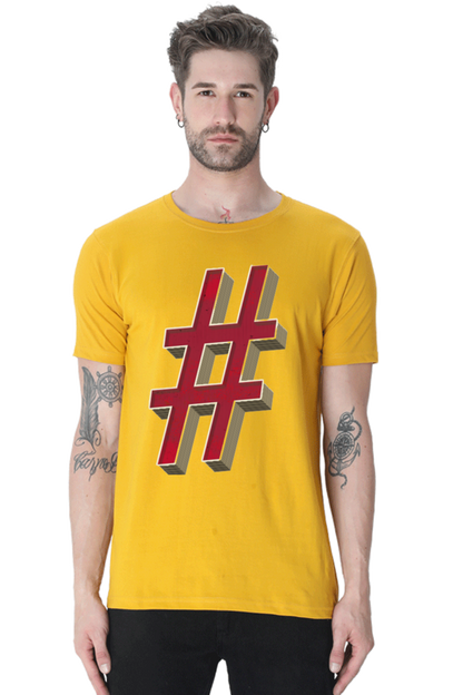 Half the Sleeves, Double the Fun: Bluelander's Half Sleeve Cotton T-Shirts for Playful Spirits!