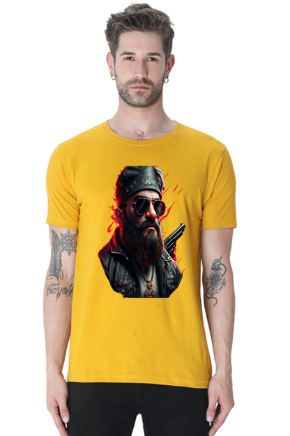 Upgrade Your Everyday: Bluelander's Premium Unisex Cotton Bio-Washed Half-Sleeve T-Shirt