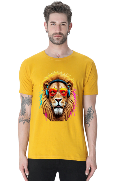 Rule the World: Bluelander's Premium Cotton Bio-Washed Half-Sleeve T-Shirt