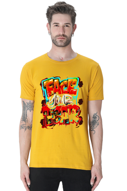 Bluelander Unisex Cotton T-Shirt: Soft, Breathable, Bio Washed.