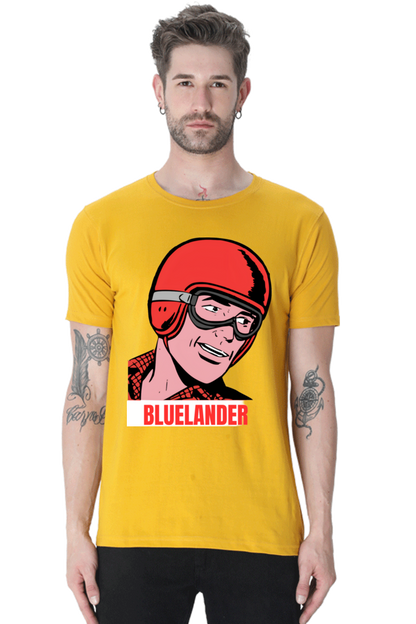 Elevate Your Style with Bluelander's Cotton Half Sleeve T-Shirt!