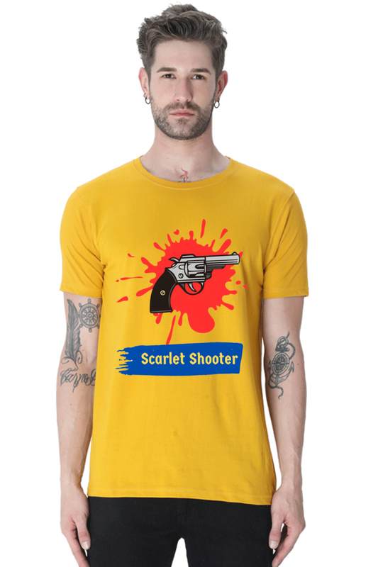 Chase Dreams in Style: Bluelander's Half Sleeve Cotton T-Shirts for the Bold and Playful!