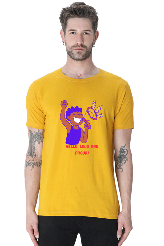 Level Up Your Style with Bluelander's Cotton Half Sleeve Tees!