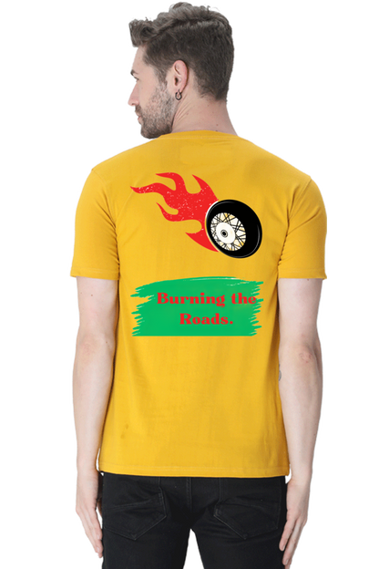 Step into Comfort and Style with Bluelander's Cotton Half Sleeve T-Shirt!
