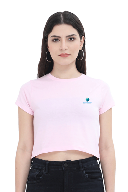 BlueLander Kiss Crop Top Elevate Your Style with Trendy Comfort and a Touch of Playful Elegance