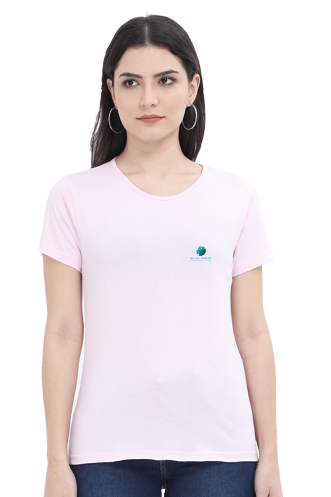 Elevate Everyday Comfort: Bluelander Cotton Half Sleeve T-Shirts – Exclusive Designs, Crafted in India.