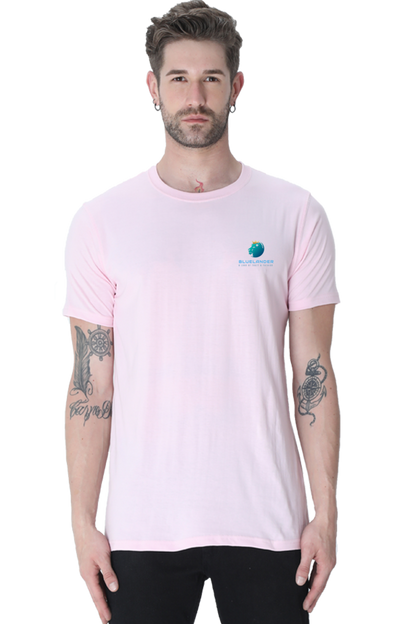 Get Noticed Everywhere You Go with Bluelander's Cotton Half Sleeve T-Shirt!