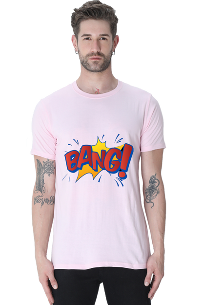 Stand Out with Bluelander's  Cotton Half Sleeve T-Shirt!