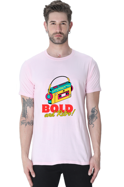 Feel the Fashion Vibe: Elevate Your Style with Bluelander's Cotton Half Sleeve Tees.