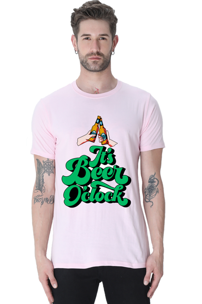 Chase Comfort: Bluelander's Cotton Half Sleeve T-Shirts - Playful Vibes, Endless Comfort!
