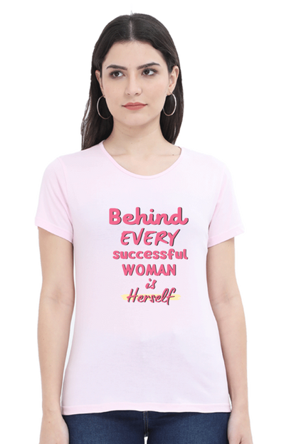 Empowering Every She: BlueLander's  Cotton Girls and Women's Half Sleeve T-Shirt Dresses - Where Enhanced Design Meets Supreme Comfort, Tailored for Our Beautiful Sisters and Moms in India.