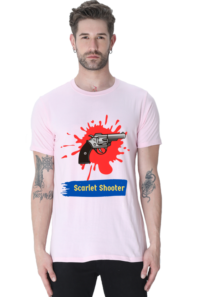 Chase Dreams in Style: Bluelander's Half Sleeve Cotton T-Shirts for the Bold and Playful!