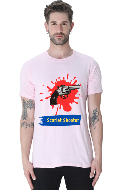Chase Dreams in Style: Bluelander's Half Sleeve Cotton T-Shirts for the Bold and Playful!