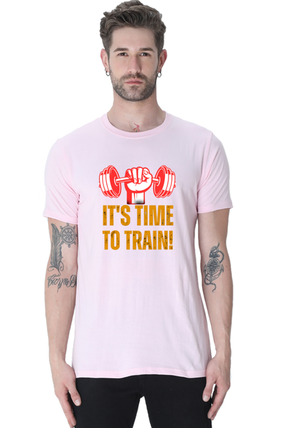 Level Up Your Fitness: Bluelander Cotton Half Sleeve T-Shirts - Supreme Comfort for Your Training Sessions