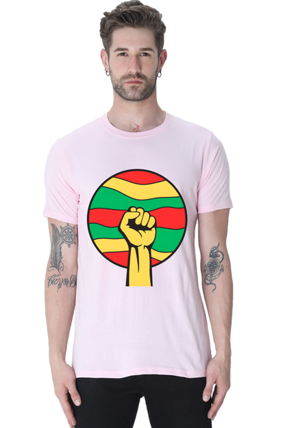 Get Noticed where ever you go with Bluelander's Cotton Half Sleeve T-Shirts: Stand Out with Future Fashion!