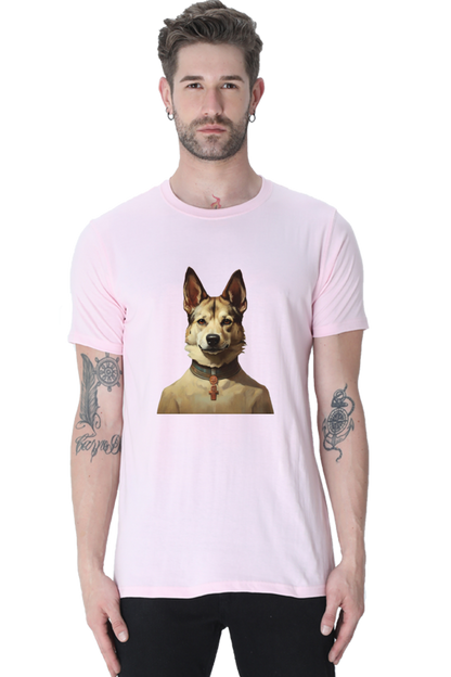 Style for Dog Lovers: Bluelander Cotton Half Sleeve T-Shirts - Comfort and Fashion, Crafted by Human and AI.