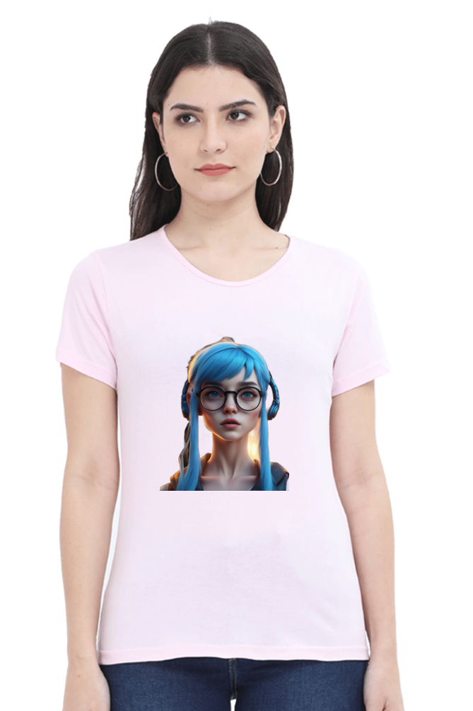 Unveiling Timeless Comfort: Bluelander Cotton Half Sleeve T-Shirts – AI-Enhanced Design, A Fashion Revolution for Our Beautiful Sisters and Moms of India.