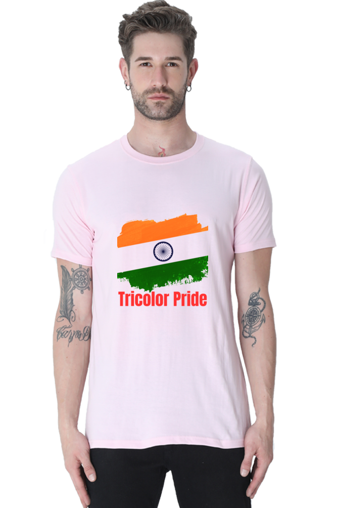Bluelander's Cotton Half Sleeve T-Shirts: Supreme Comfort, Wear Your Patriotism with Pride.