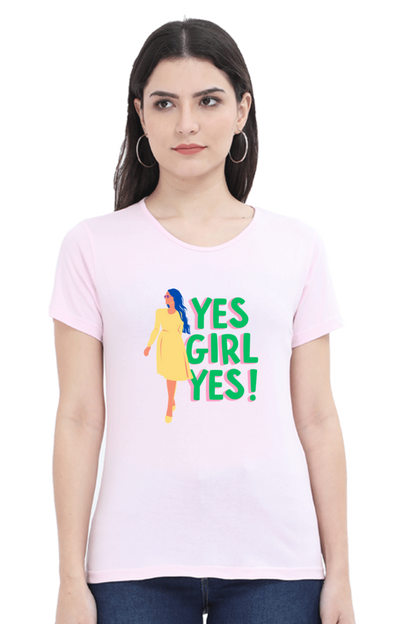 Empowering Every She: BlueLander's Girls and women's Cotton Half Sleeve T-Shirts - Enhanced Design and Supreme Comfort, Tailored for Our Sisters and Moms in India.